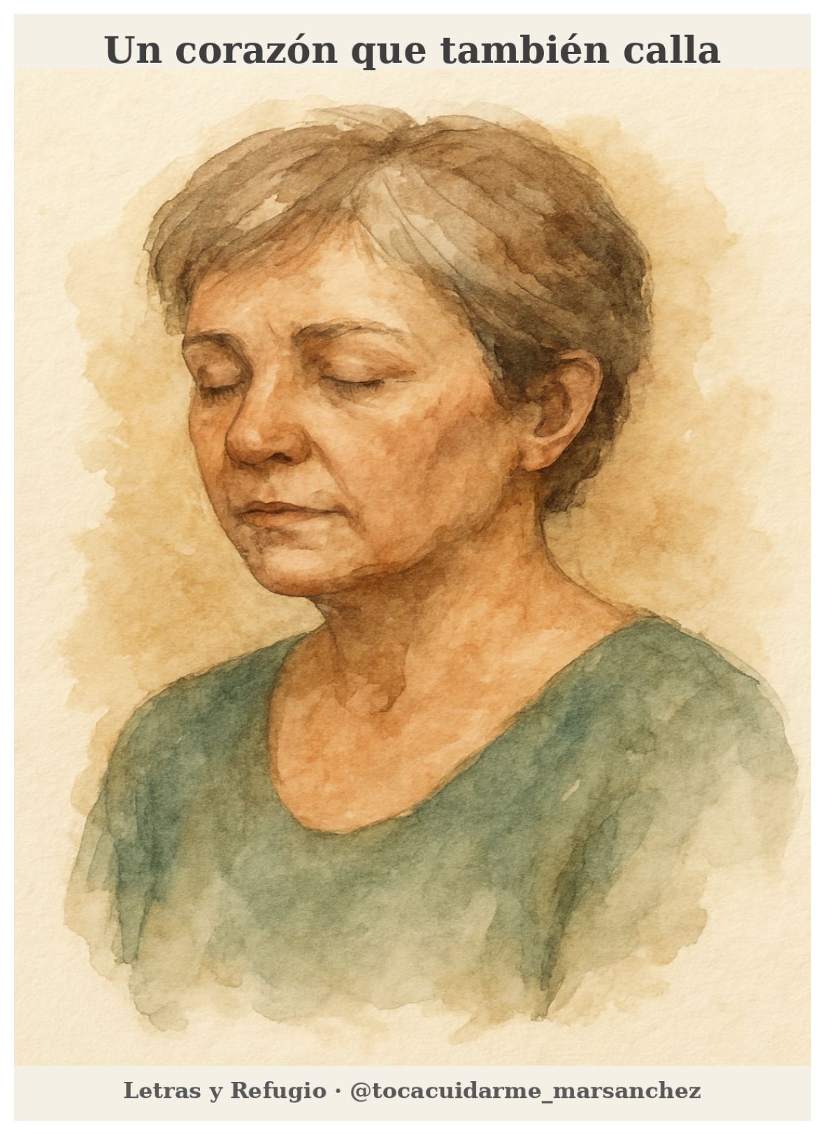 Un corazón que también calla