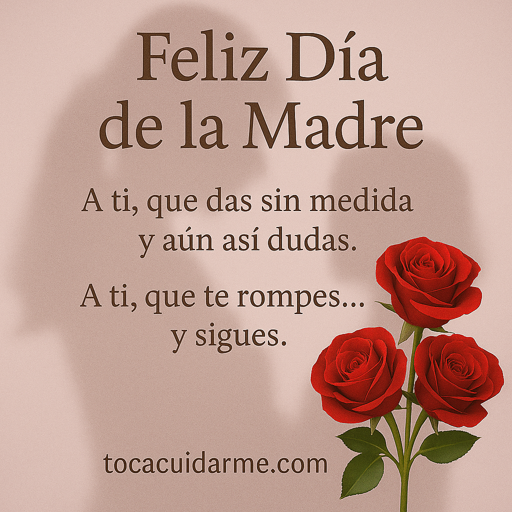 Feliz Día a las madres reales.