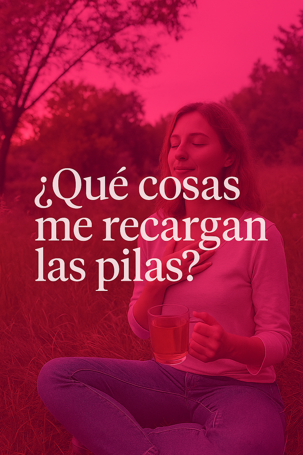 ¿Qué cosas me recargan las pilas?