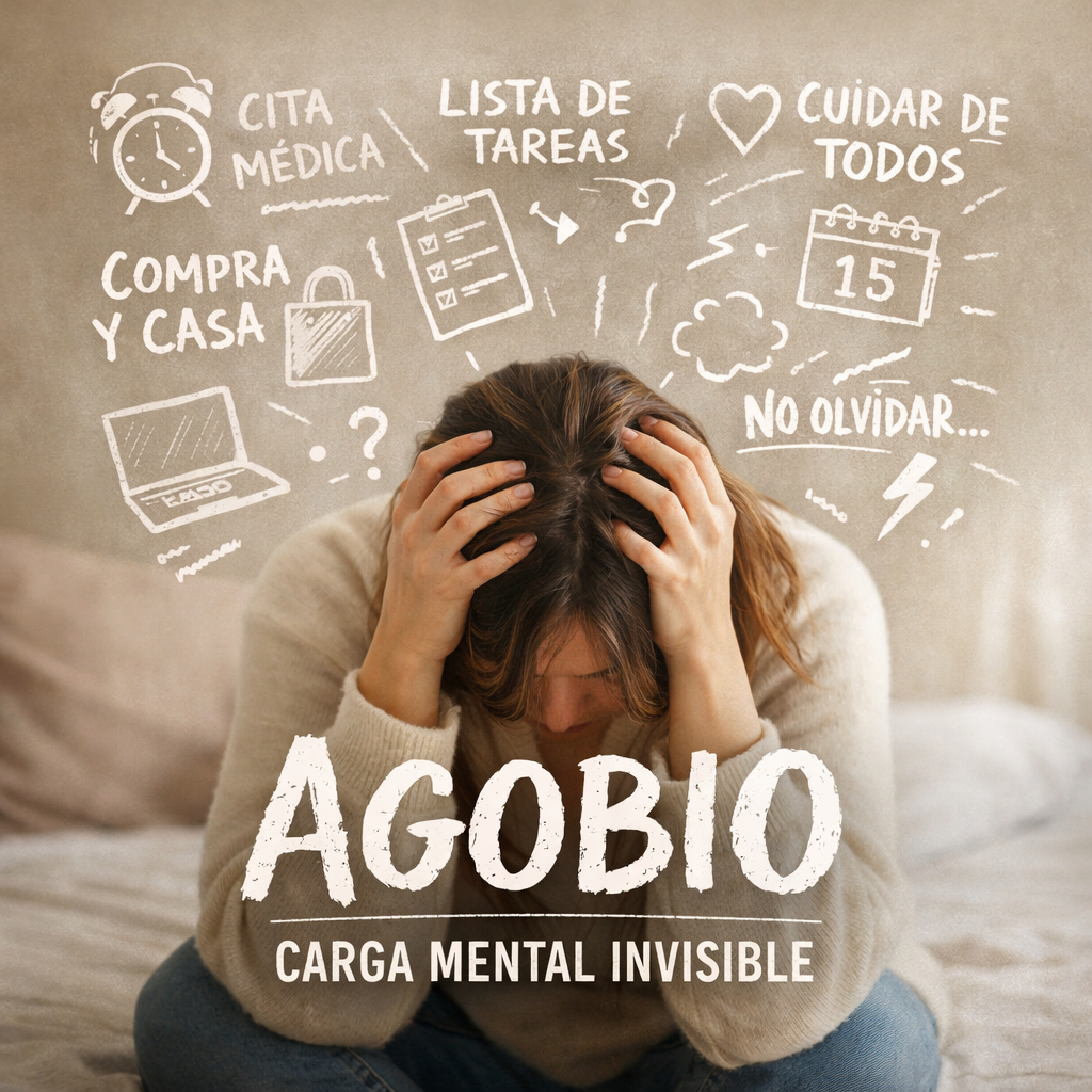 La carga mental invisible: por qué tantas mujeres viven agotadas aunque sigan funcionando