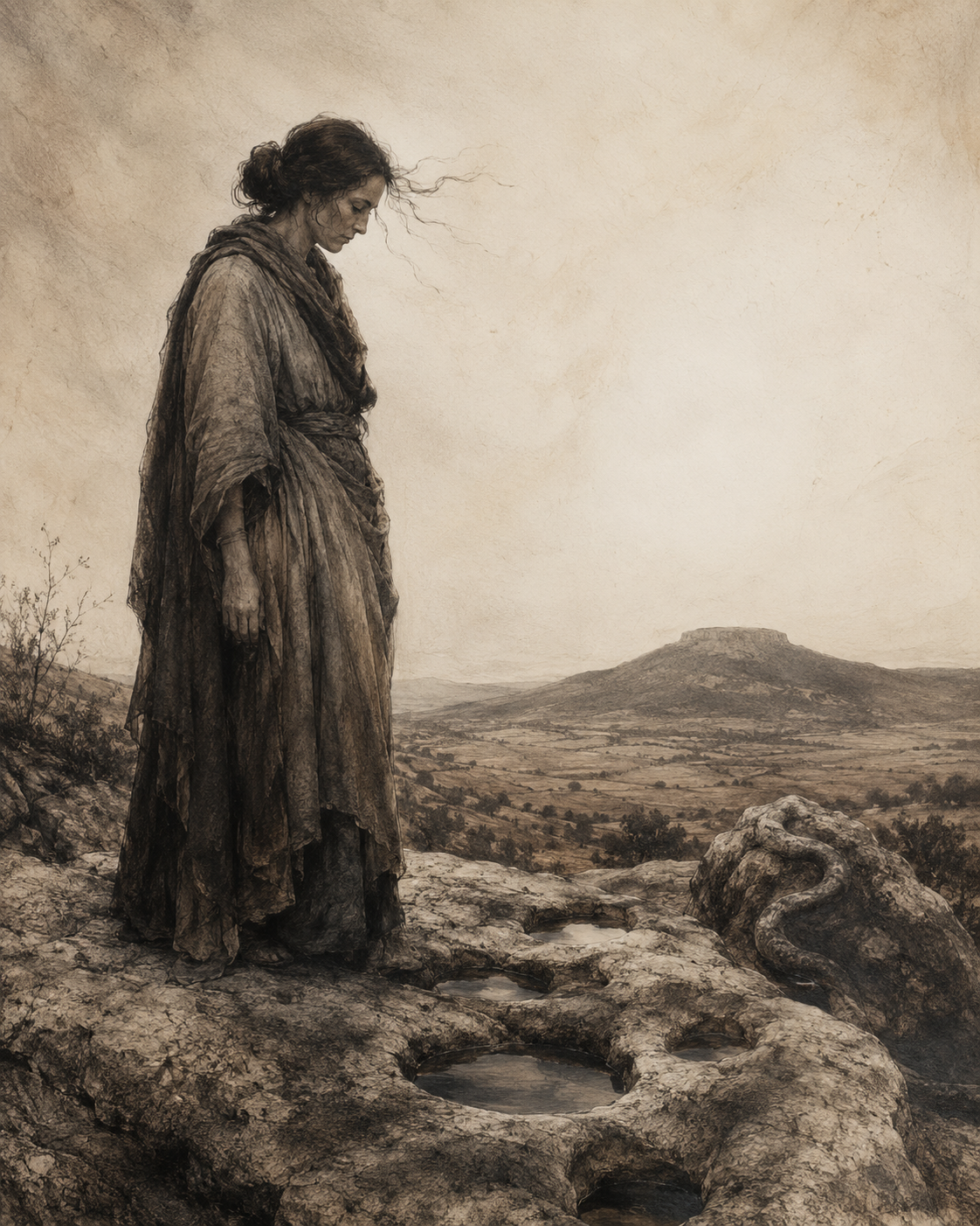 Aira, la bruja de las Cazoletas